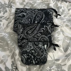 Vera Bradley 3 set of make up bags